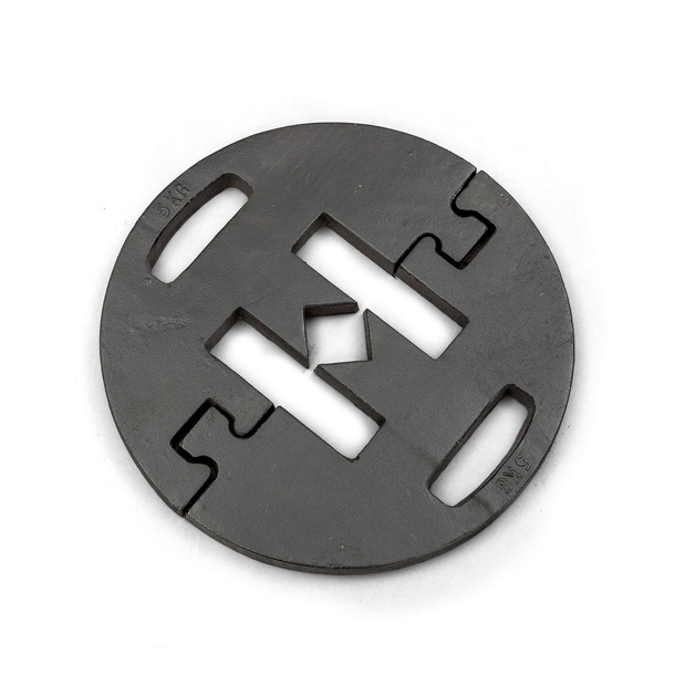 Outdoor use: with weight plates - available as accessories