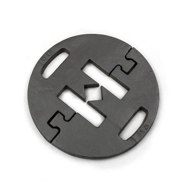 Outdoor use: with weighting plates - available as accessories