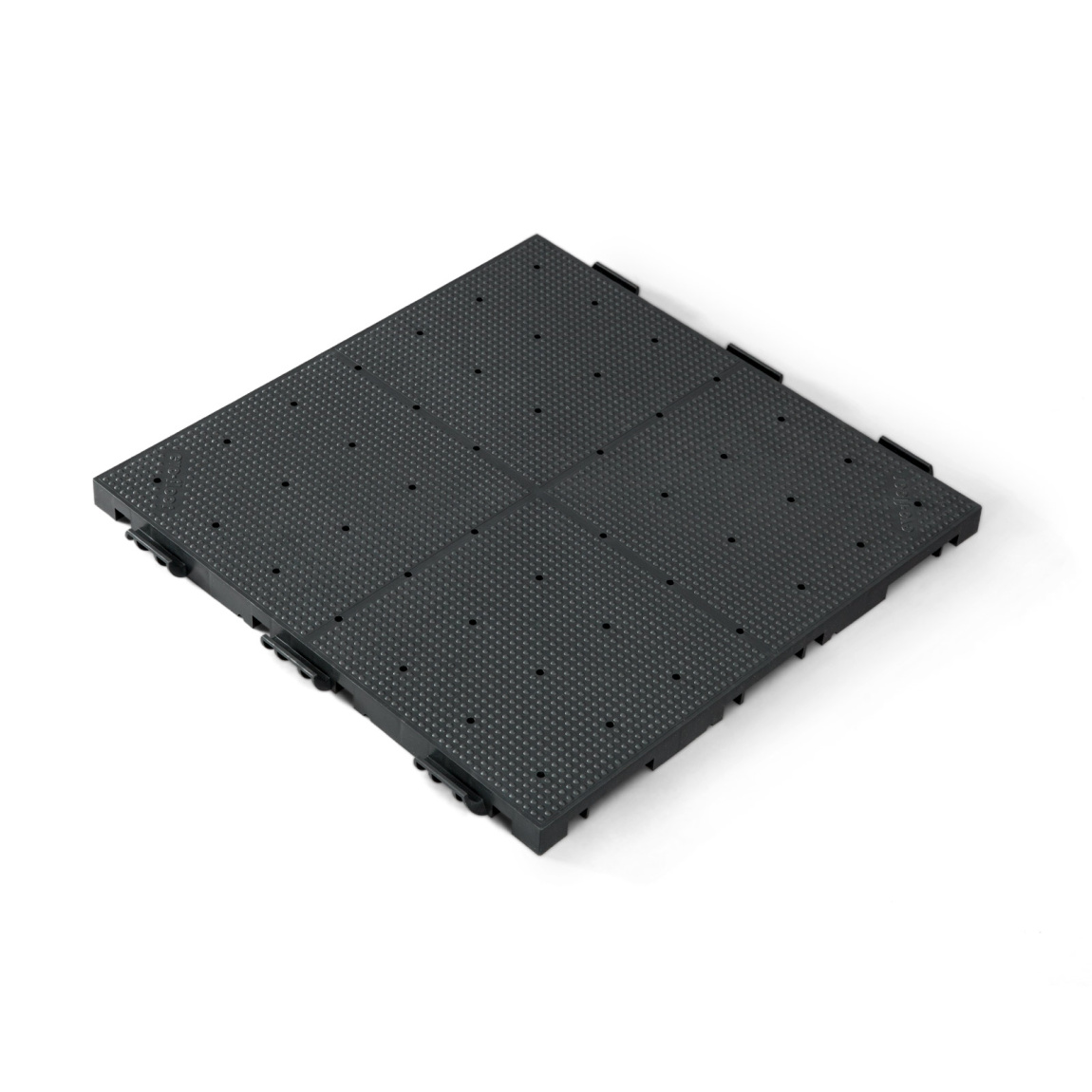 Base plate, suitable as tent floor, load capacity up to 130,000 kg/m²