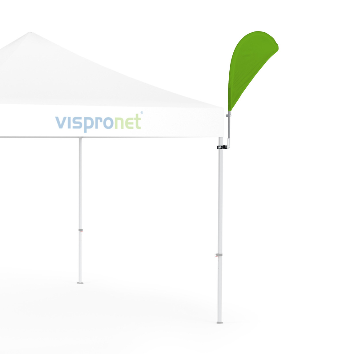 Bowflag® Basic, colored, without print