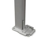 optional: floor mounting, quick installation & removal of the base stand