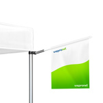 Folding Pavilion Select with 75° Flag Holder and Ground Spike