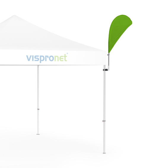 Bowflag® Basic, colored, without print