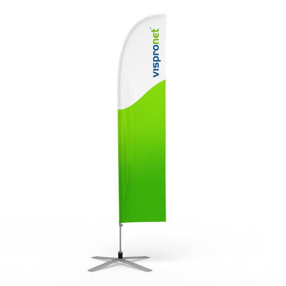 Bowflag® Basic incl. cross base ø 100 cm / 17 kg with rotator and spring