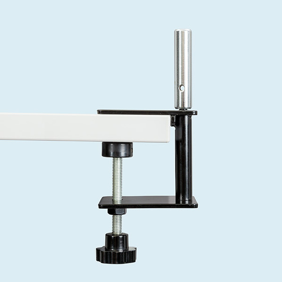 Tisch-Klemmhalter, Befestigung an Tischplatten (Klemmbereich 15 - 60 mm)