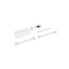 Scope of delivery: freestanding version, system width 100 cm, system height 200 cm