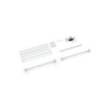 Scope of delivery: Leaning variant, system width 100 cm, system height 250 cm