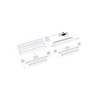 Scope of delivery: Adjacent configuration, system width 185 cm, system height 250 cm