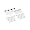 Scope of delivery: freestanding version, system width 500 cm, system height 200 cm
