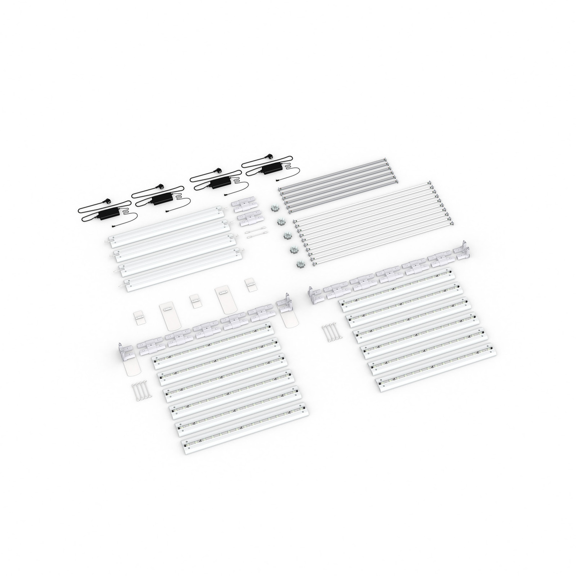 Scope of delivery: Adjacent variant, system width 600 cm, system height 200 cm
