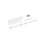 Scope of delivery: freestanding version, system width 100 cm, system height 250 cm
