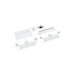 Scope of delivery: freestanding version, system width 200 cm, system height 200 cm