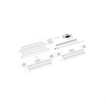 Scope of delivery: Adjacent variant, system width 200 cm, system height 225 cm