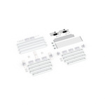 Scope of delivery: freestanding version, system width 385 cm, system height 250 cm
