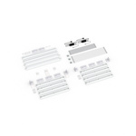 Scope of delivery: Adjacent installation variant, system width 400 cm, system height 250 cm