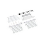 Scope of delivery: freestanding version, system width 500 cm, system height 225 cm