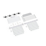Scope of delivery: freestanding version, system width 585 cm, system height 250 cm