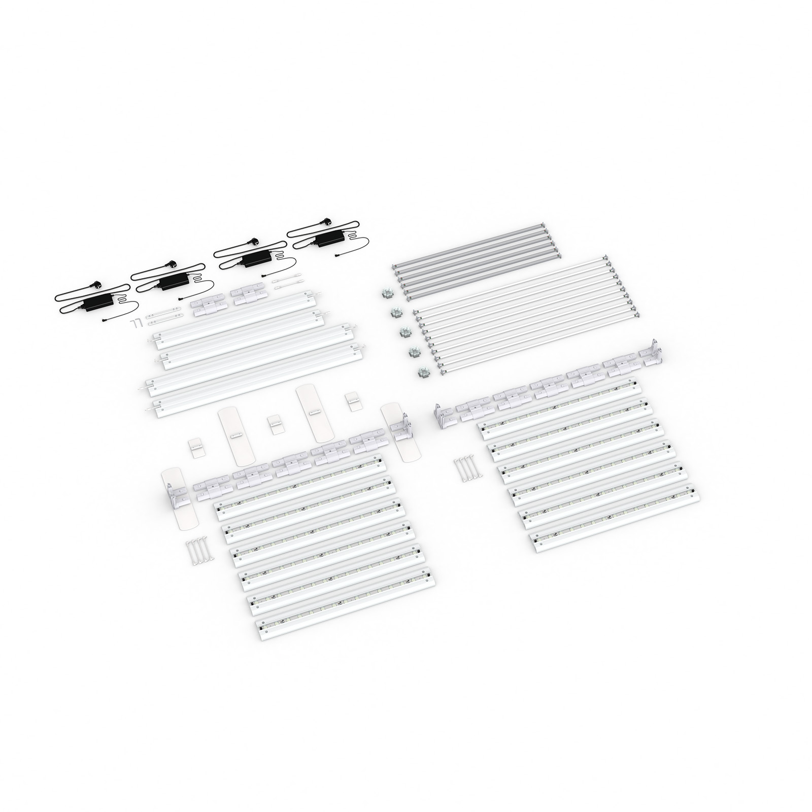 Scope of delivery: freestanding version, system width 600 cm, system height 225 cm