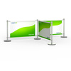 Cafe Banner, T-Shape Stand Variant