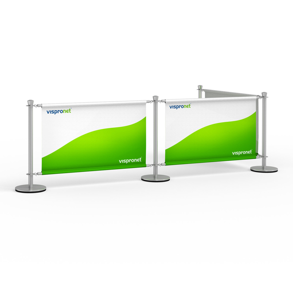 Cafe Banner, L-Shaped Configuration