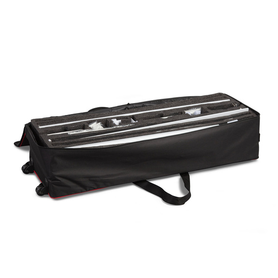 Practical compartments for neat storage of the individual components