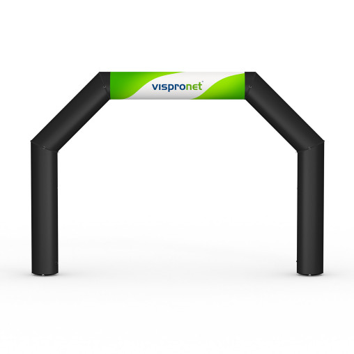 Inflatable Arch, size: 650 x 450 cm (width x height), with 1 changeable banner