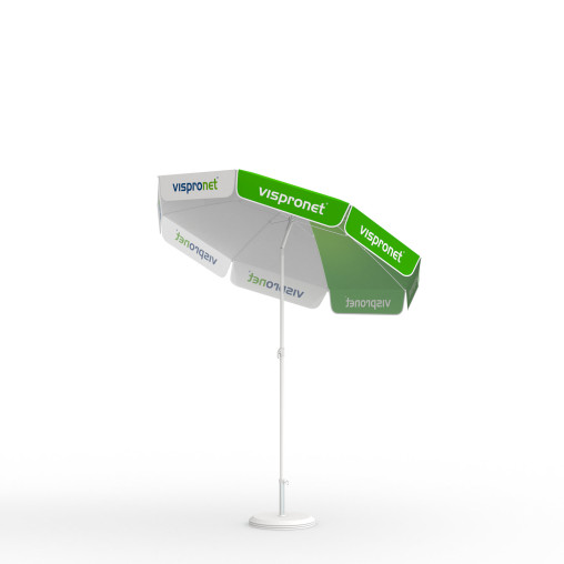 Promotional Parasol with 2-piece canopy