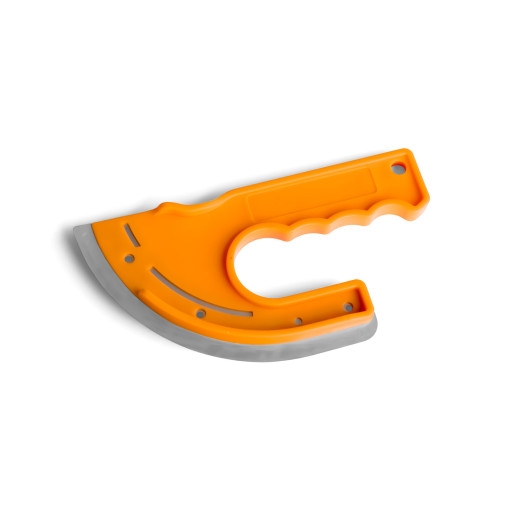 Keder tool for insertion of textile prints into frames