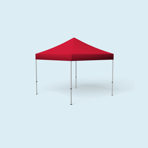 Pop Up Tent Basic, 3 x 3 m, red