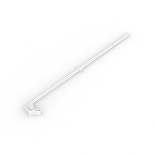 Car flag holders, length 43 cm, set of 5