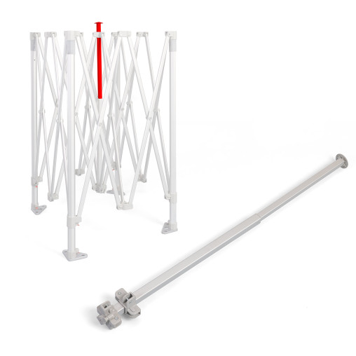 Roof peak strut for the frame of the Premium folding pavilion/folding tent – spare part