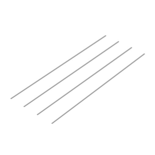 Wire stakes, single stakes for lawn signs, set of 4