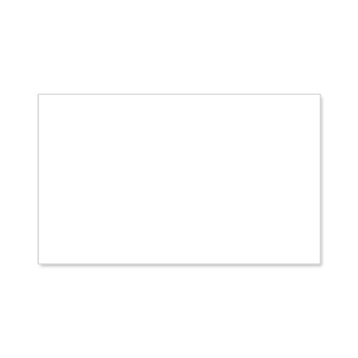 Half wall Hexagon (without crossbar bar), white without print - 150 x 90 cm