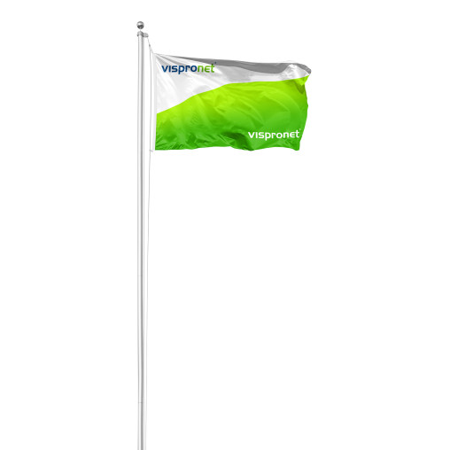 Flags with mobile flagpole Economy