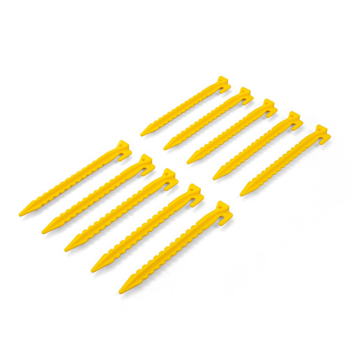 plastic pegs, 23 cm long, set of 10