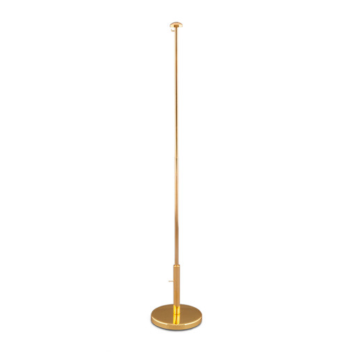 Table stand telescopic, height 33-52 cm, gilded