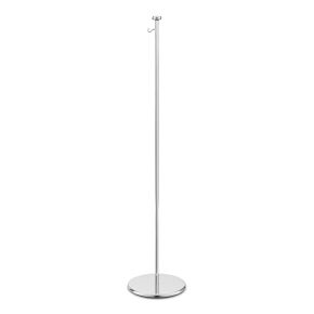 Table Banner Stand, chromed, height 40 cm