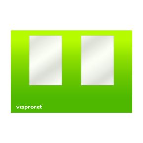 Wall with window and print