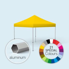 Pop Up Tent Select, roof & valance in special colours, without walls