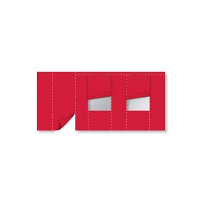 Wall with door & window Basic / Select, single, in primary colours