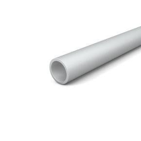 Aluminum profile round, anodized, ø 25 x 1,5 mm