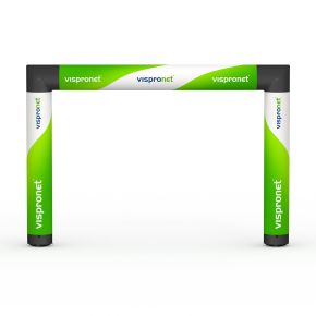 Single changing banner for Inflatable Archway Air Basic (width 4,50 m)