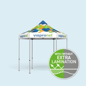 Gazebo Select Hexagon 3 m, printed roof only