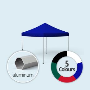 Pop Up Tent Select, roof & valance in primary colours, without walls