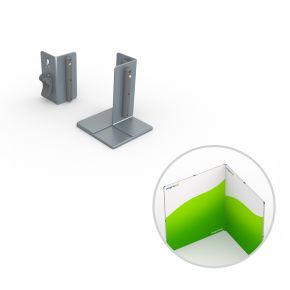 Accessory set keder frame flex - inside corner, right