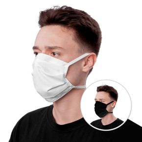 Reusable Face Mask with ties/earloops/headloops/ ready for filter