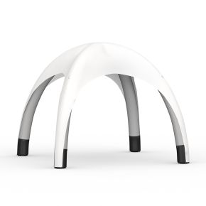 Inflatable tent Air (edges with zips) - white