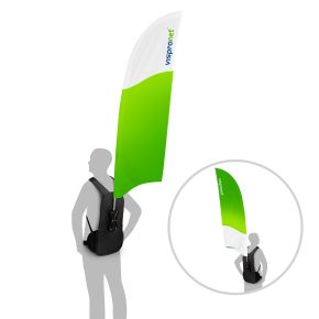 Promotion backpack Bowflag® Concave edge