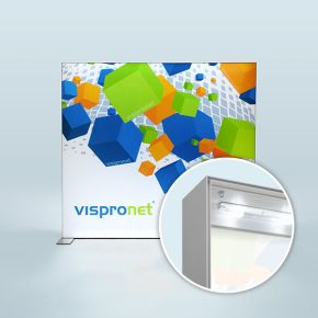 Display Wall Q-Frame® LED, 120 mm profile, horizontal format