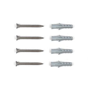 Screws and dowels set: 4 x 45 mm, set of 4